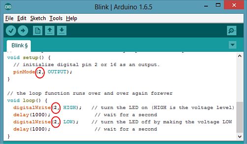 Blink program az ESP-12 (NodeMCU) chipen...